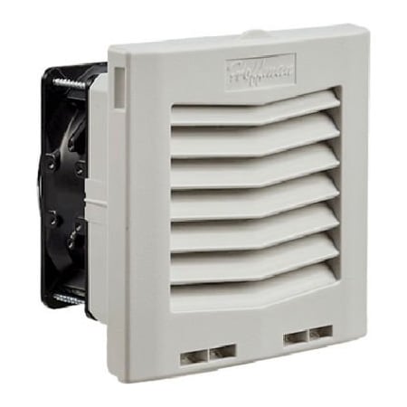 Pentair Hoffman HF Series 5 Inch Side-Mount Filter Fan for Enclosure, 35 CFM, 24V HF0524414